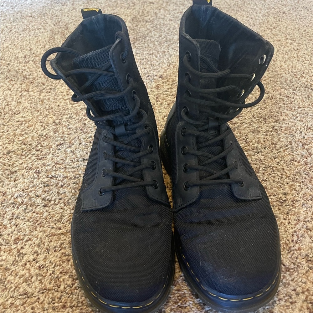 Dr. Martens Combs Air Wear Black Men's Boots